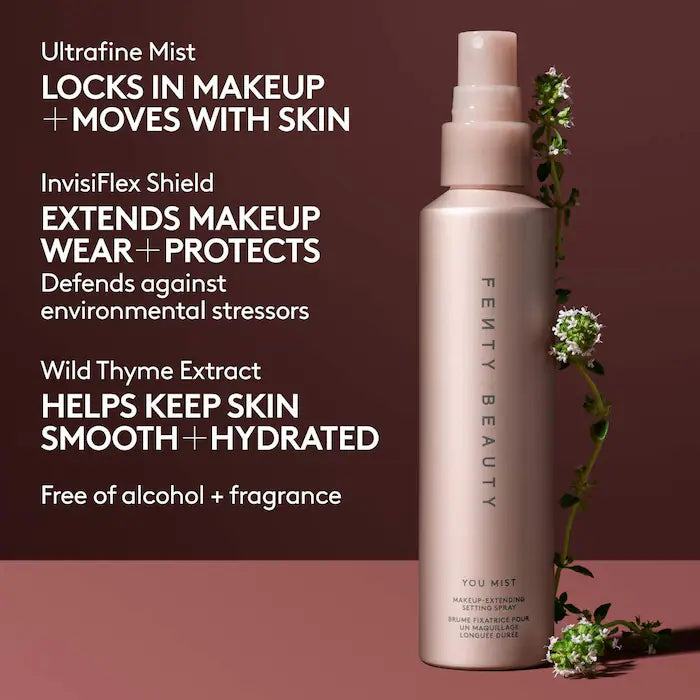 Fenty Beauty by Rihanna
You Mist Makeup-Extending Setting Spray 100 ml
