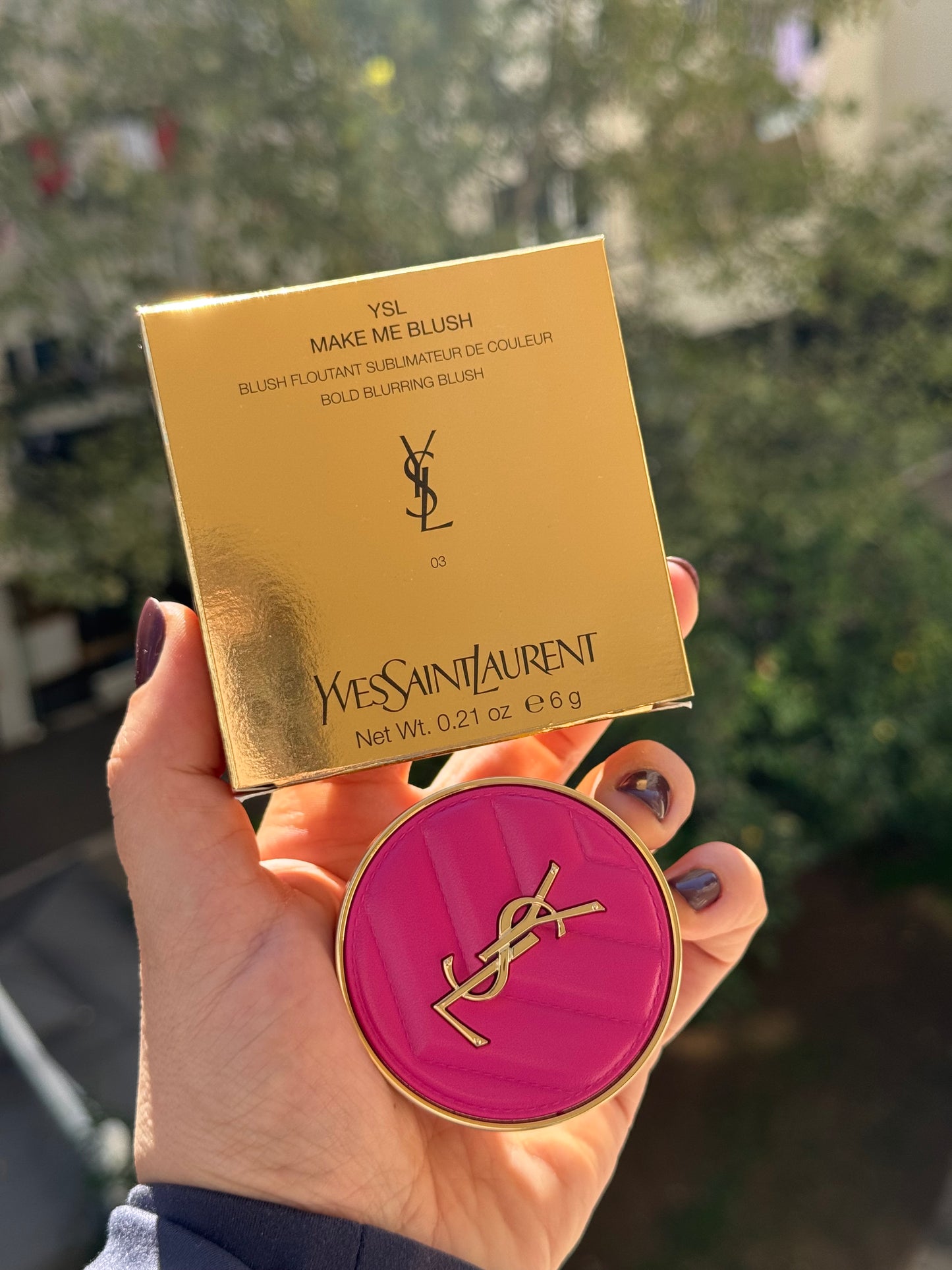YSL
Make Me Blush 24H Buildable Powder Blush