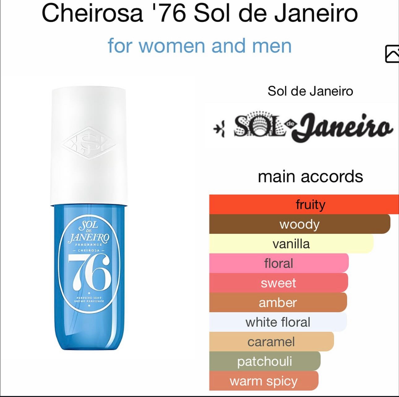 Sol De Janeiro
Cheriosa 76
30 ml