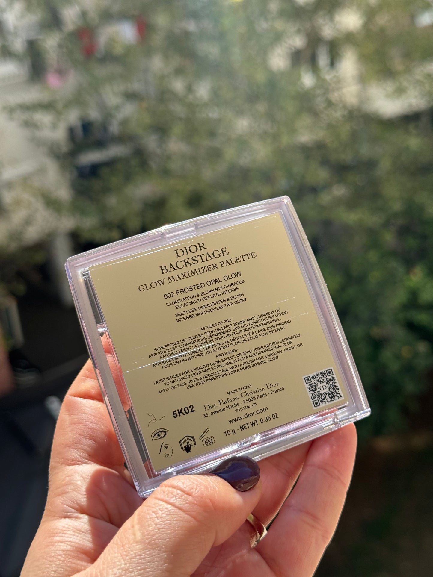 DIOR
Backstage Glow Maximizer Face Palette