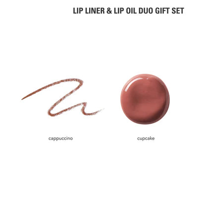 Kylie Jenner
Lip Liner & Lip Oil Duo Gift Set
Shade Cappucino & Cupcake