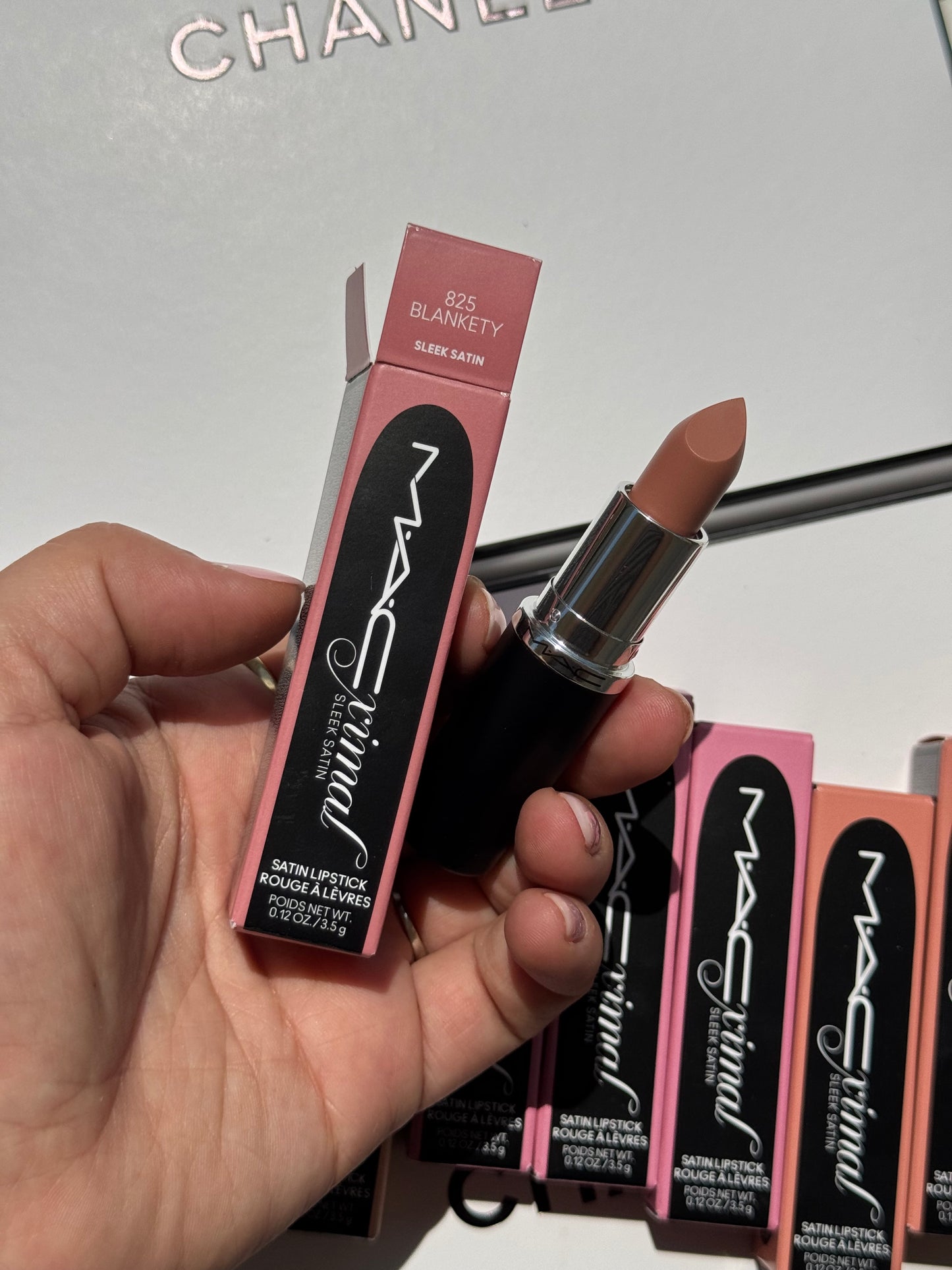 MAC Cosmetics
M·A·Cximal Sleek Satin 8HR Full-Coverage Hydrating Lipstick