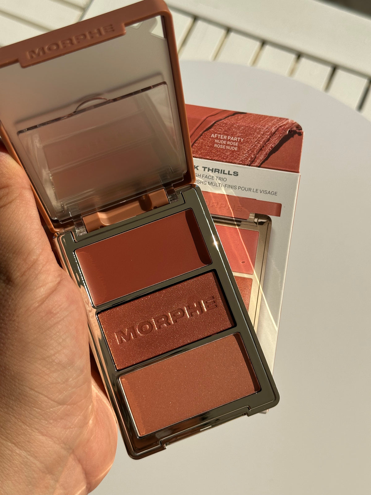MORPHE
CHEEK THRILLS MULTI-FINISH FACE TRIO