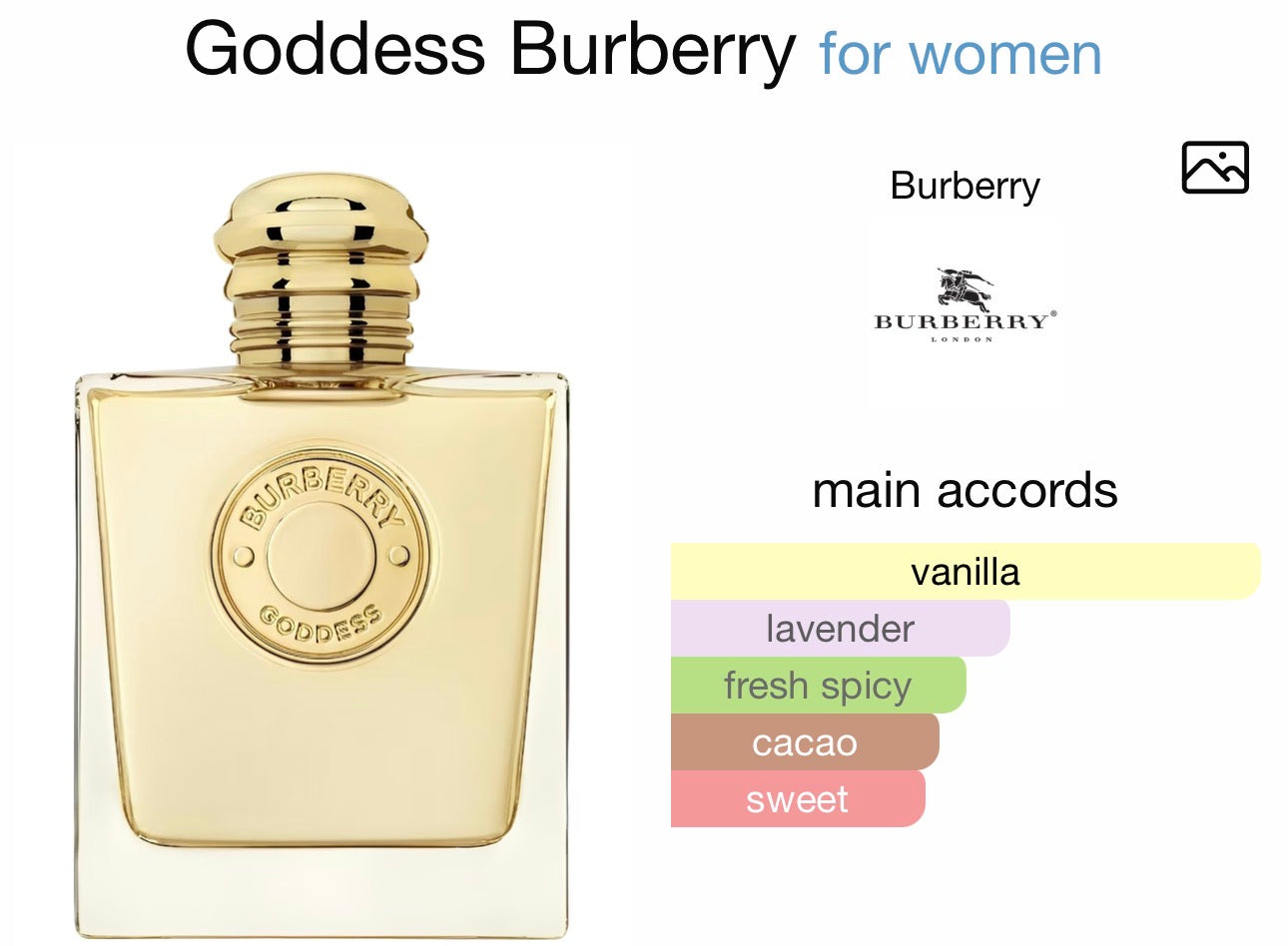 Burberry Gift Set
Goddess EAU DE PARFUM
50ml+75ml