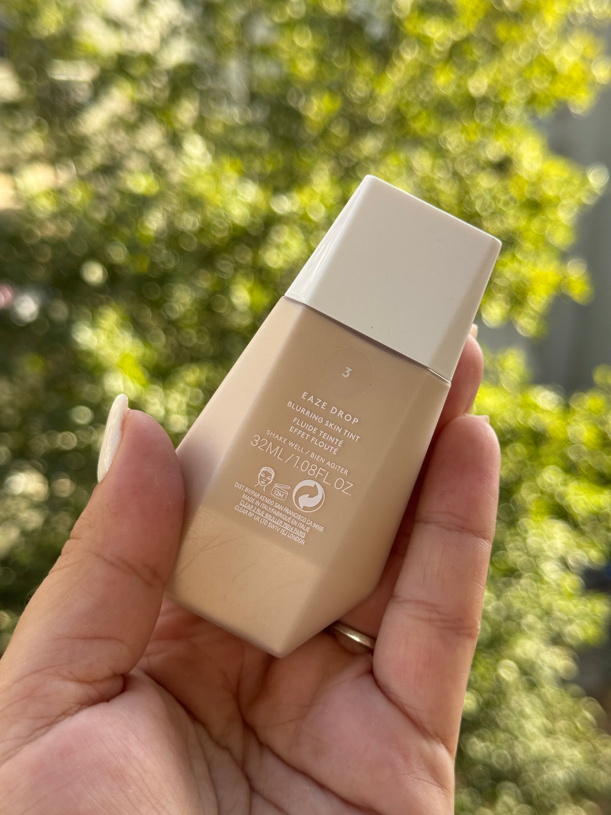 Fenty Beauty by Rihanna 
Eaze Drop Blurring Skin Tint
