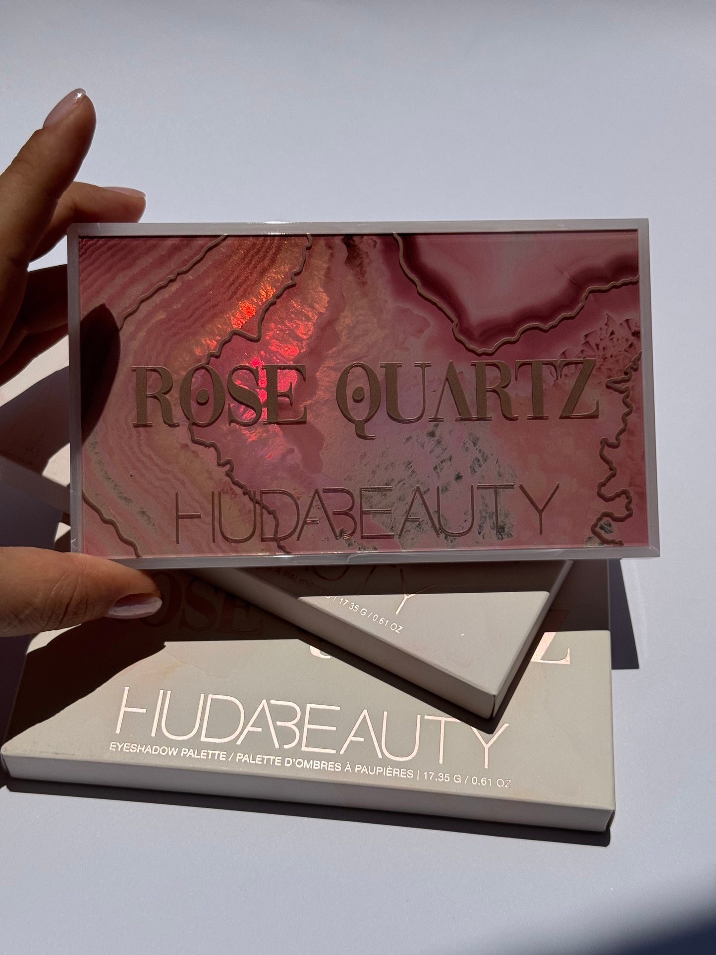 Huda Beauty
Rose Quartz Eyeshadow Palette