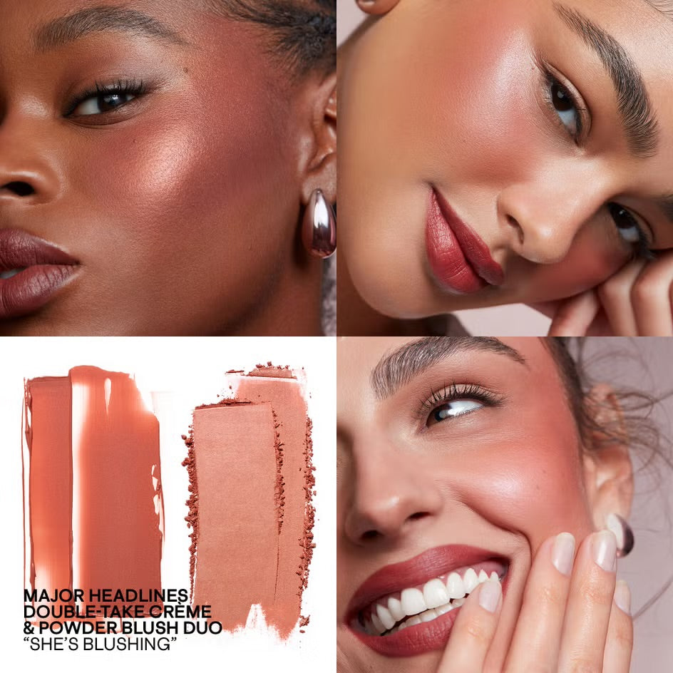 PATRICK TA
Major Headlines Double-Take Cream and Powder Blush Duo