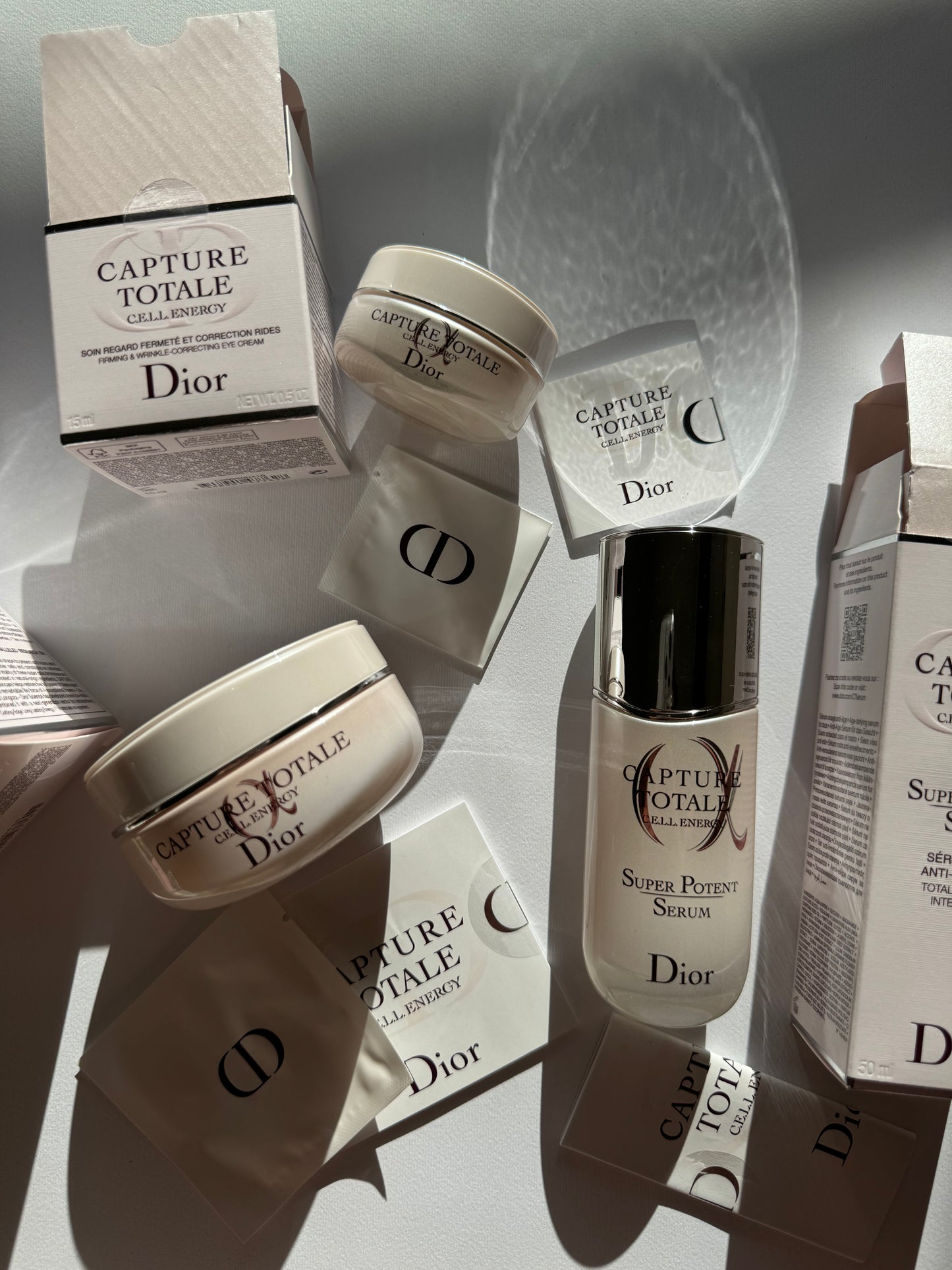 Dior Capture Totale C.E.L.L. Energy 
Total Age-Defying Intense Ritual
-Super Potent Serum 50 ml
-Firming & Wrinkle-Correcting Eye Cream 15 ml
-Firming & Wrinkle-Correcting Creme 50 ml