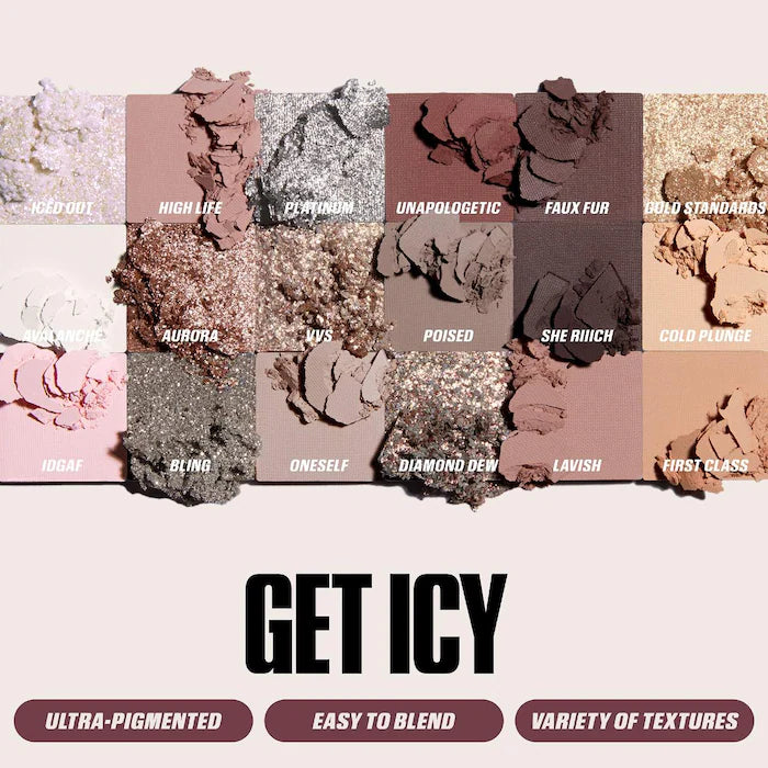 HUDA BEAUTY
Icy Nude Eyeshadow Palette