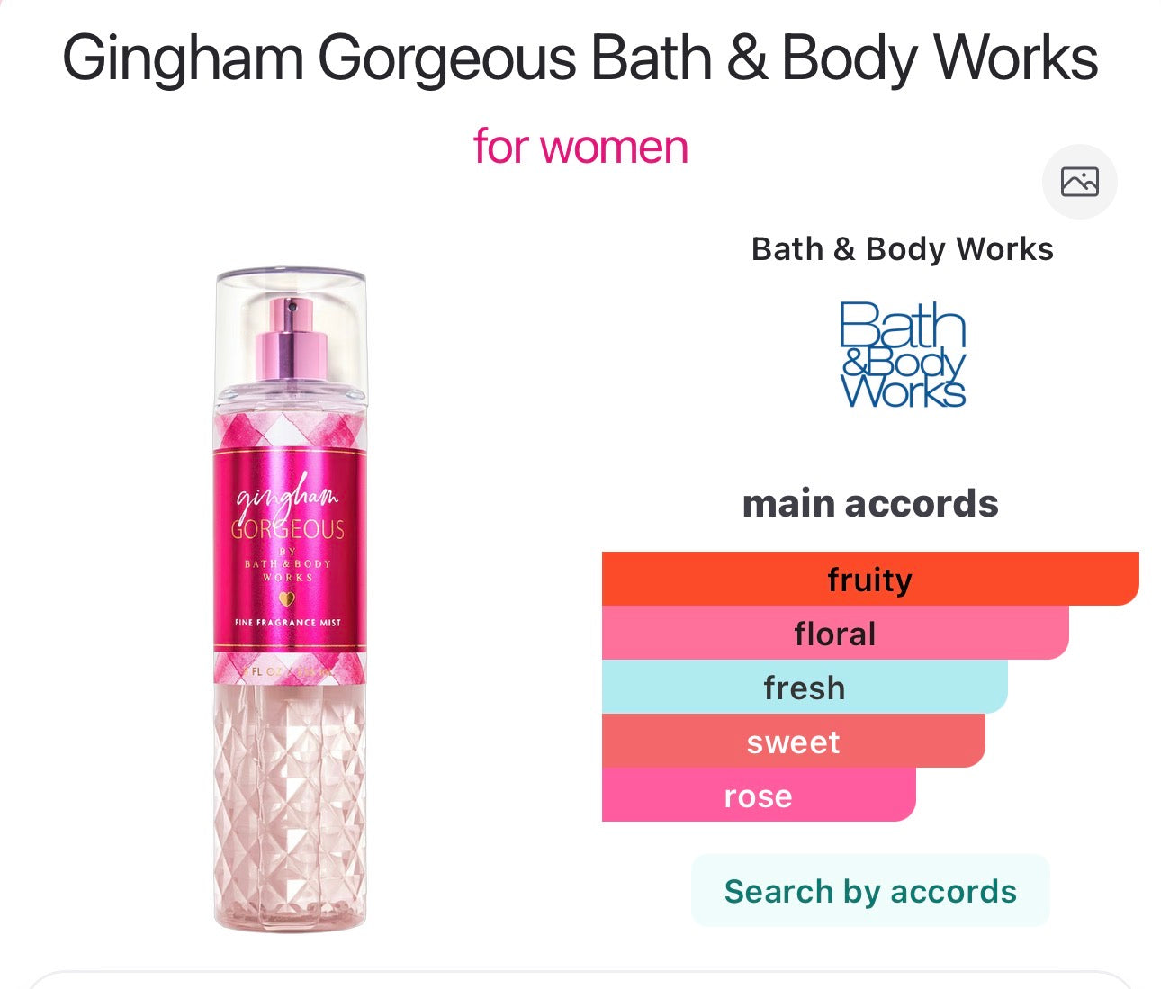 Bath & Body Works
Gingham Gorgeous
Body Cream 226g