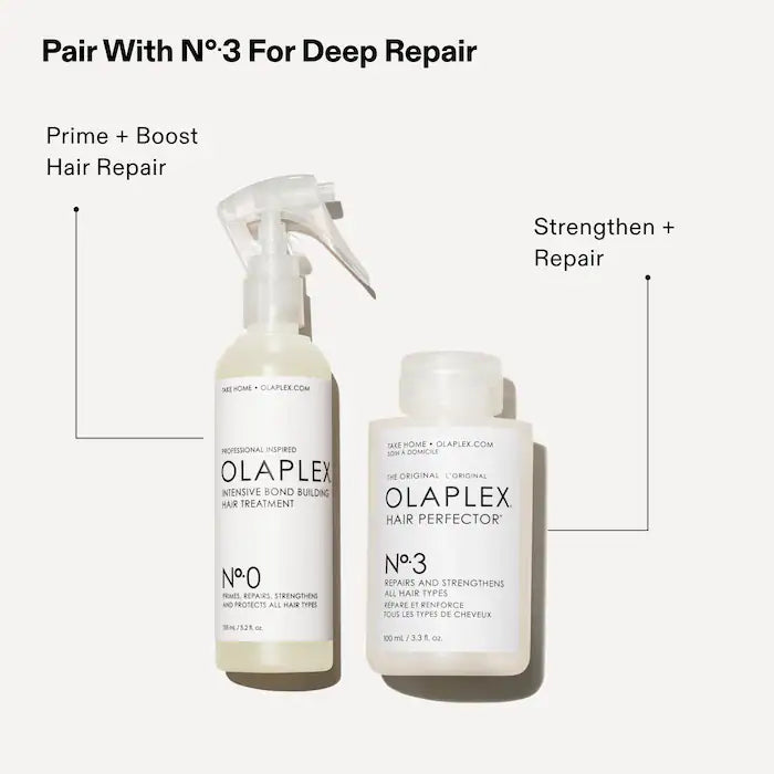 Olaplex
No. 0 Intensive Bond Building Hair Treatment for Deep Repair & Strengthening 155 ml