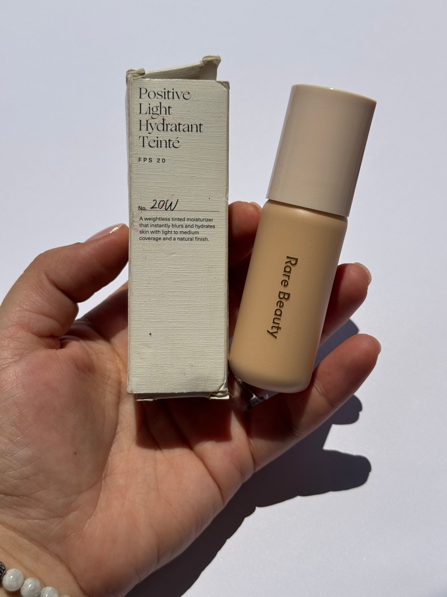 Rare Beauty
Positive Light Tinted Moisturizer Broad Spectrum SPF 20 Sunscreen