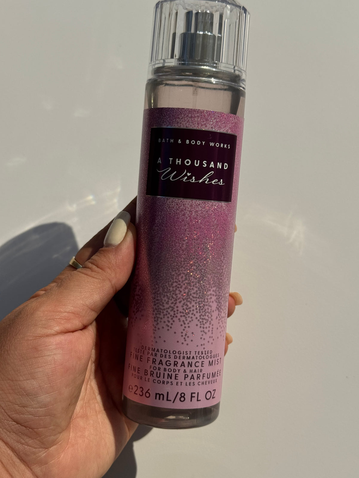 Bath & Body Works
A Thousand Wishes
Fine Fragrance Mist For Body & Hair 236 ml
