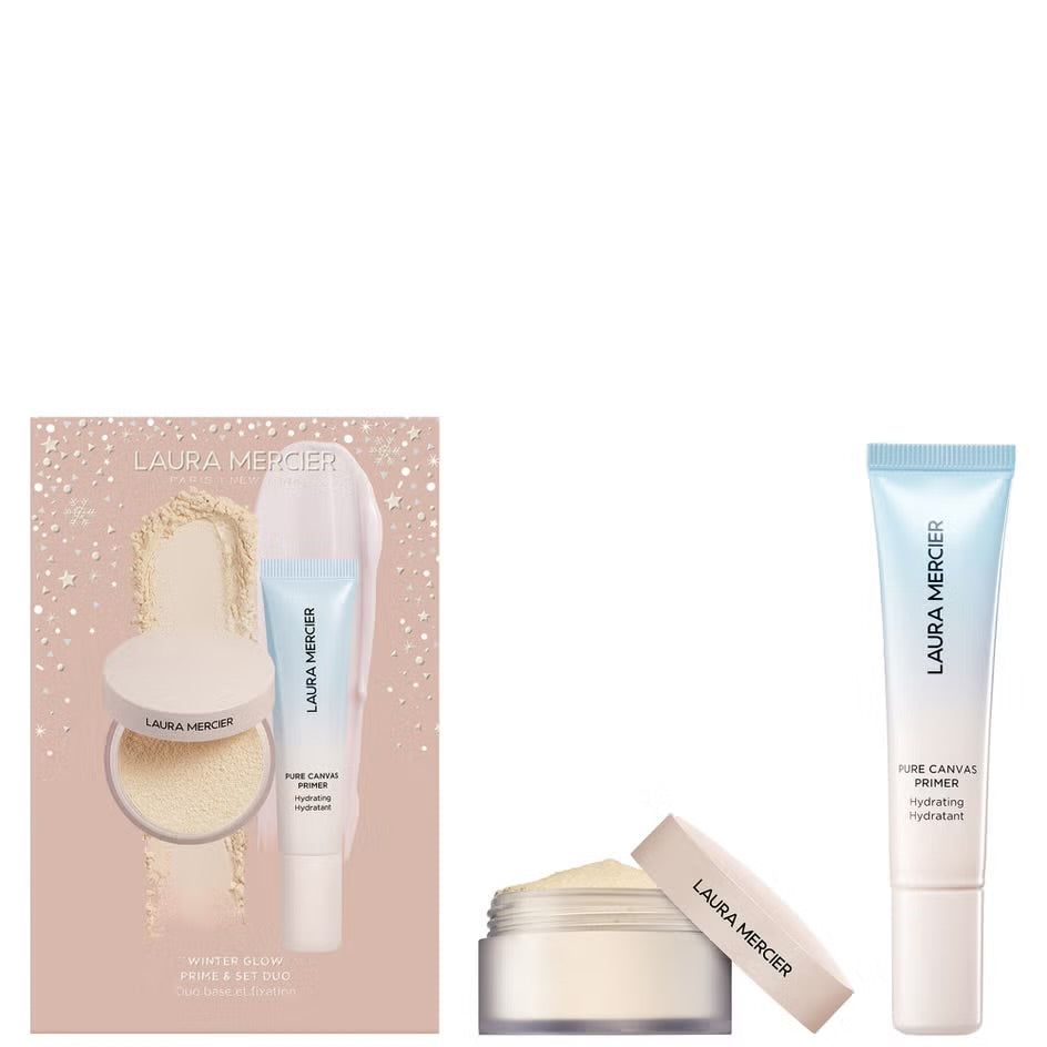 Laura Mercier
Winter Glow Prime and Set Duo