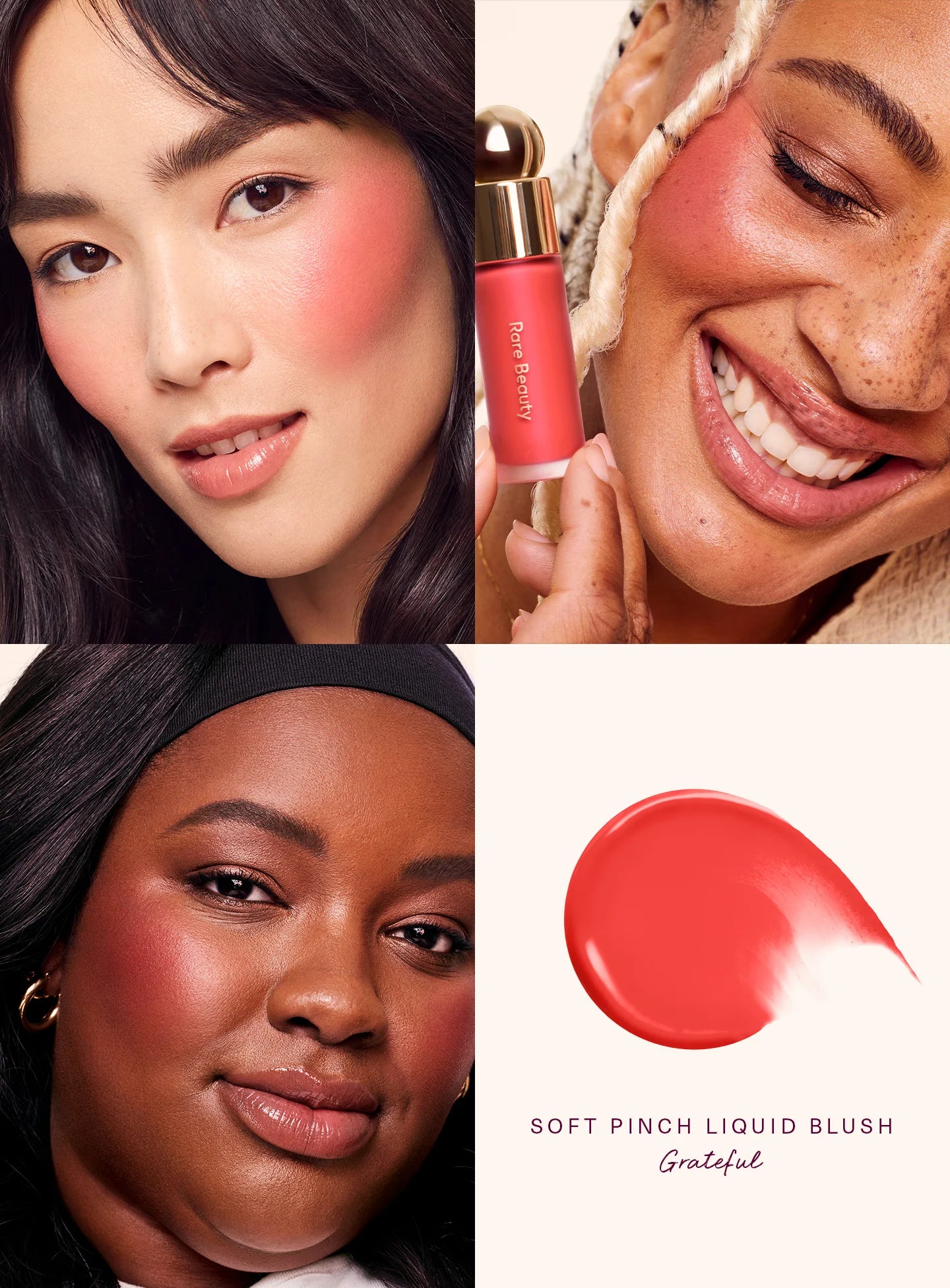 Rare Beauty by Selena Gomez 
Soft Pinch Liquid Blush