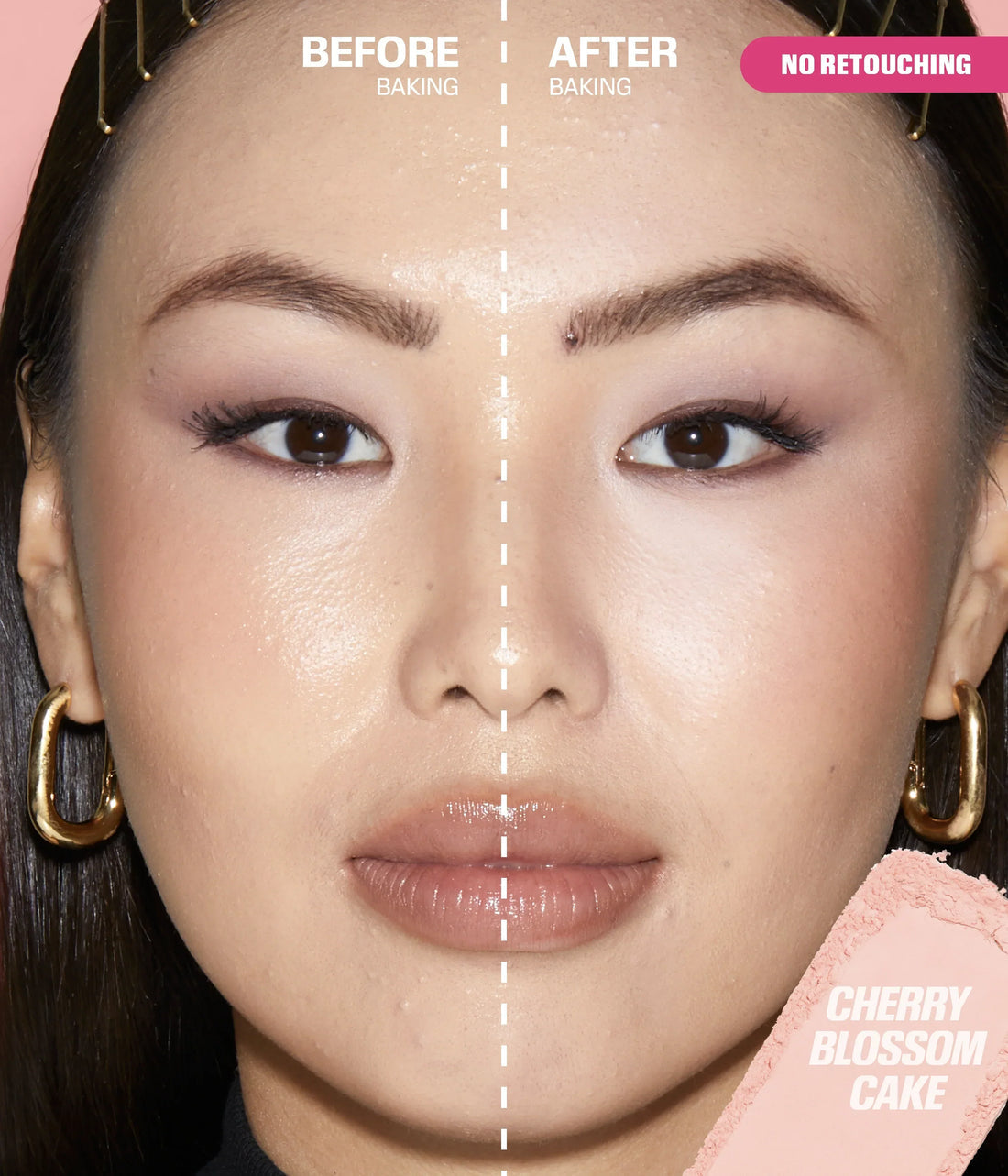HUDA BEAUTY
Easy Bake and Snatch Pressed Talc-Free Brightening and Setting Powder