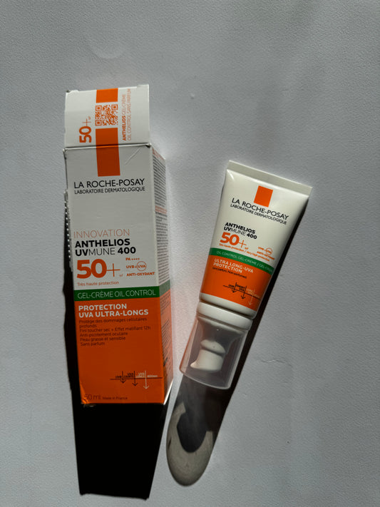 La Roche Posay
Anthelios UVMUNE 400 SPF50
Oil Control Gel Cream