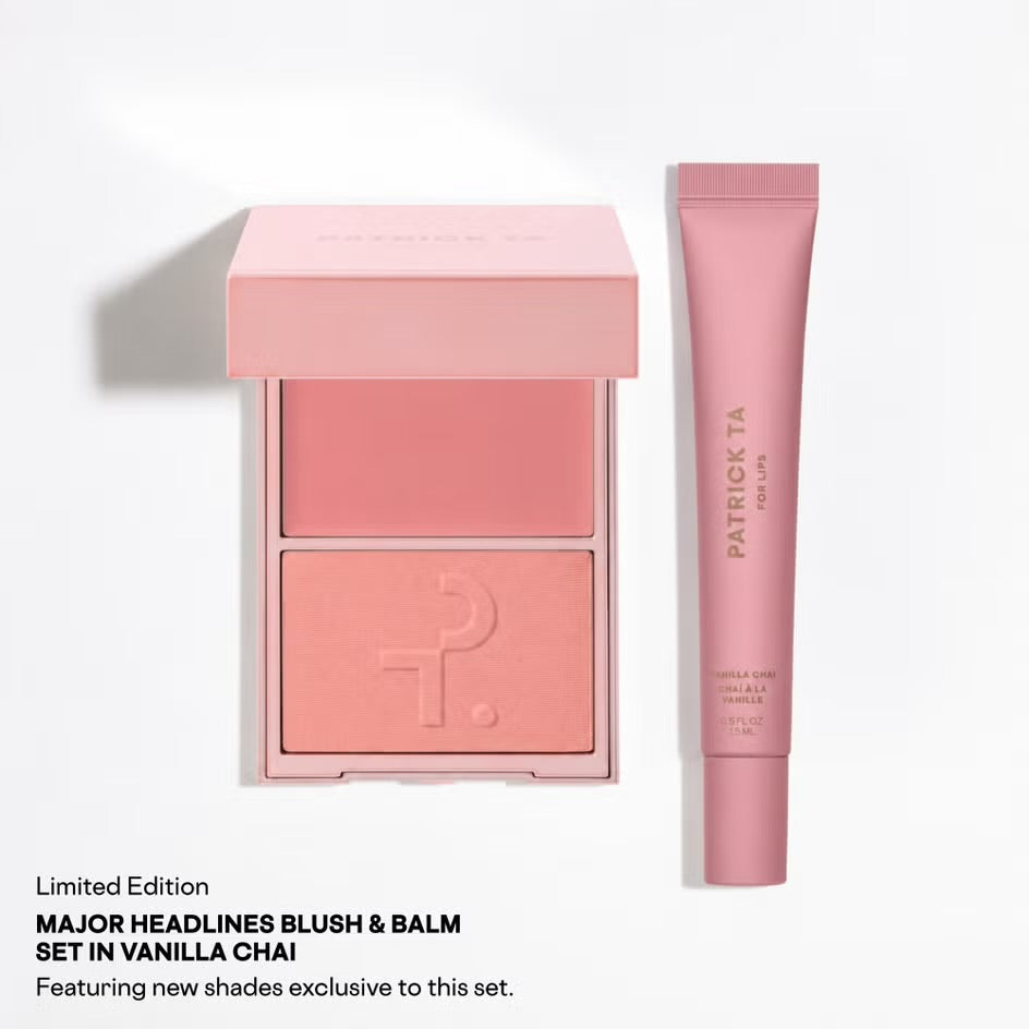 Patrick Ta
Major Headlines Blush & Balm Set