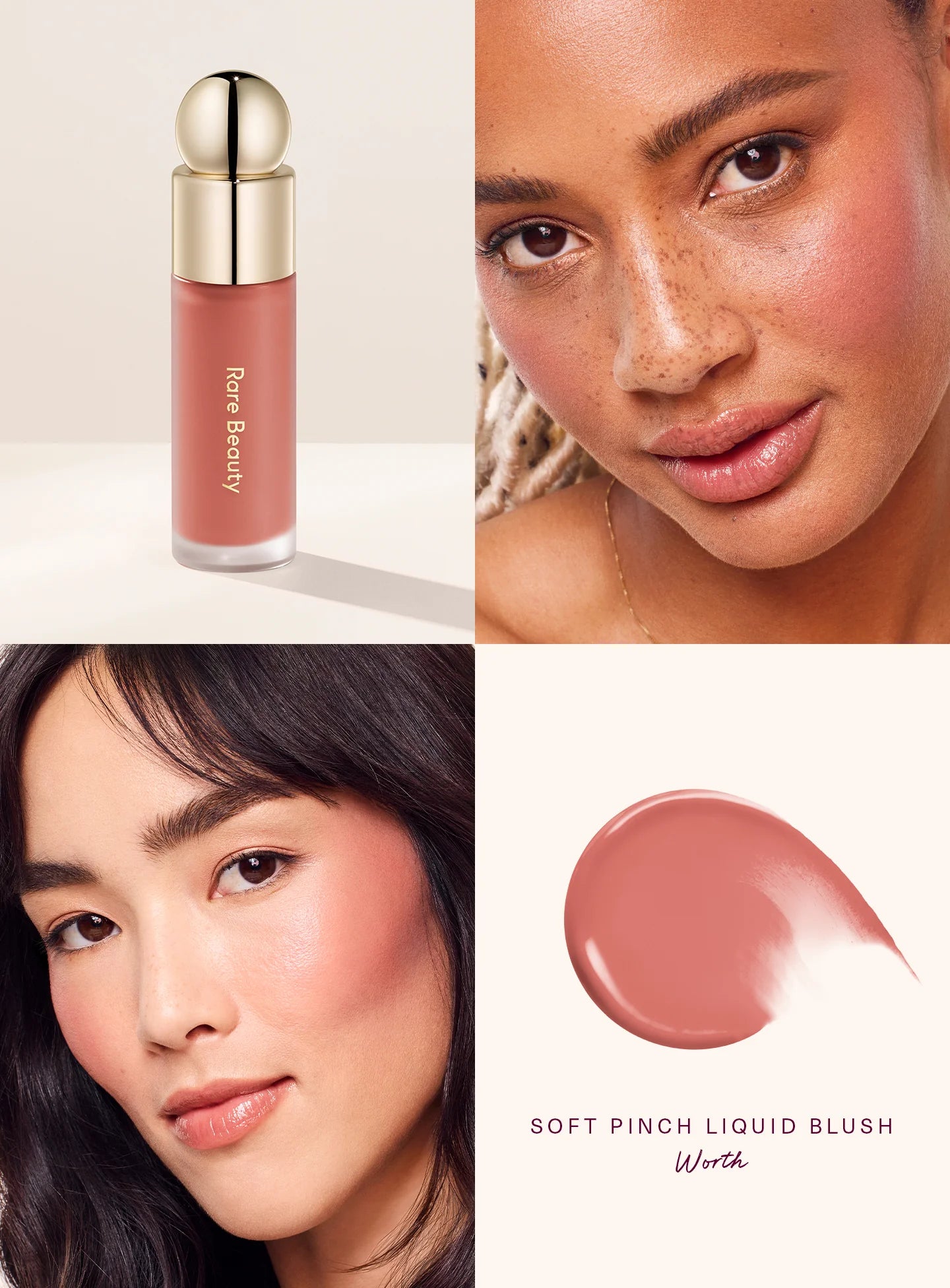 Rare Beauty by Selena Gomez 
Soft Pinch Liquid Blush