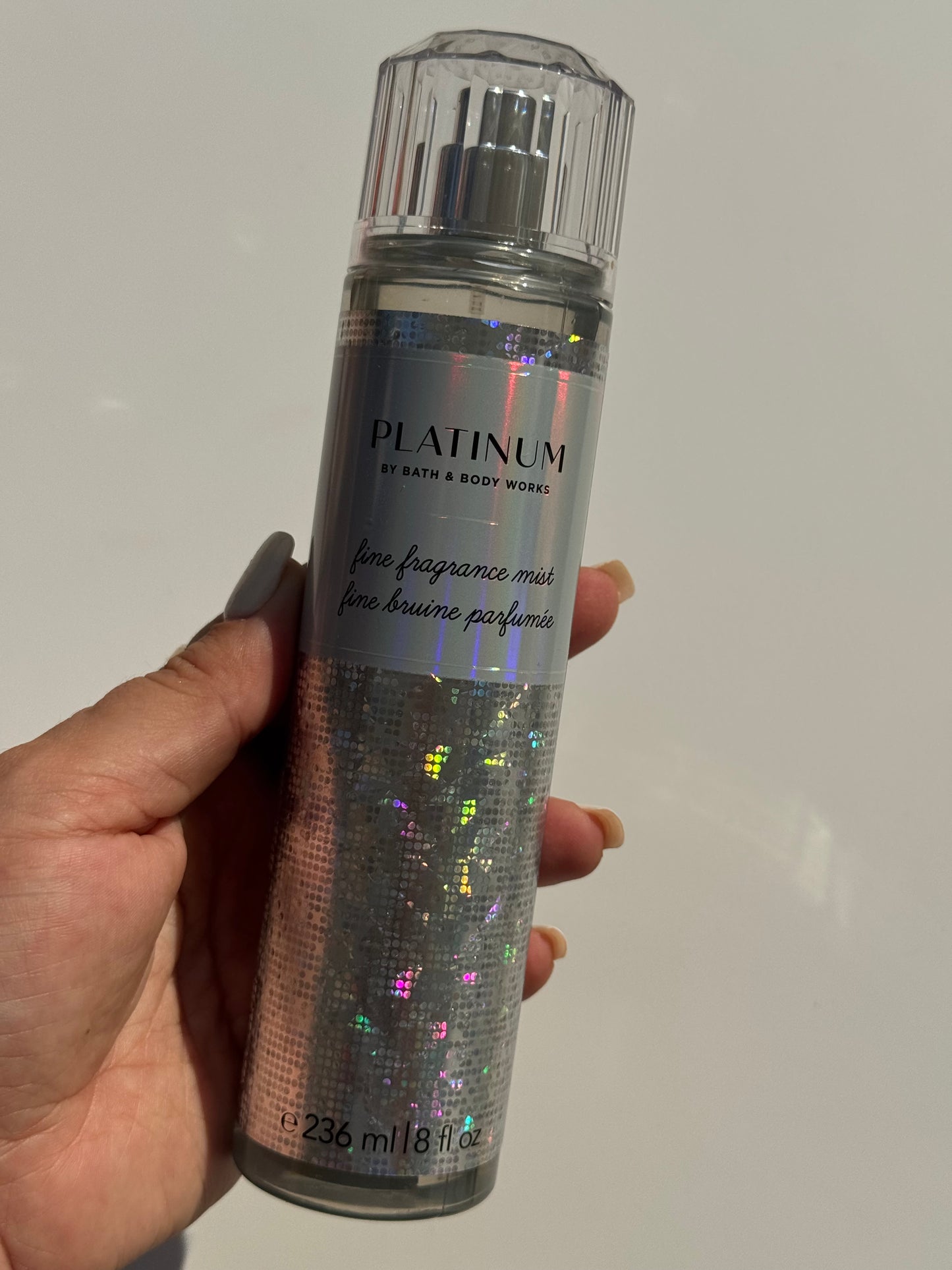 Bath & Body Works
Platinum
Fine Fragrance Mist For Body & Hair 236 ml