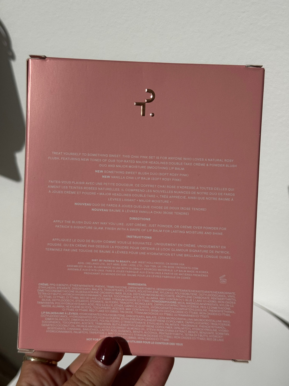 Patrick Ta
Major Headlines Blush & Balm Set