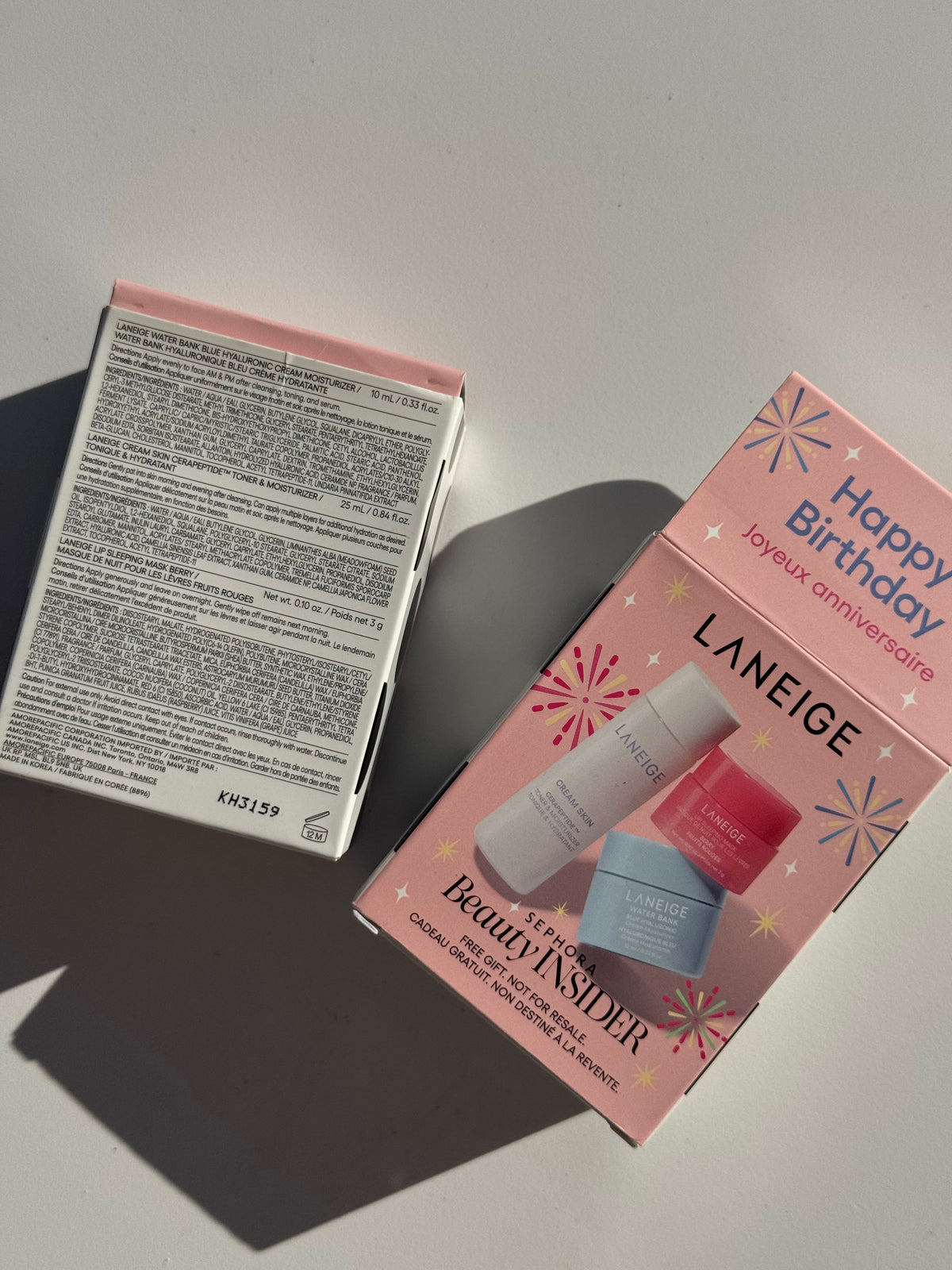 Laneige
Gift Set 10ml+25ml+3g