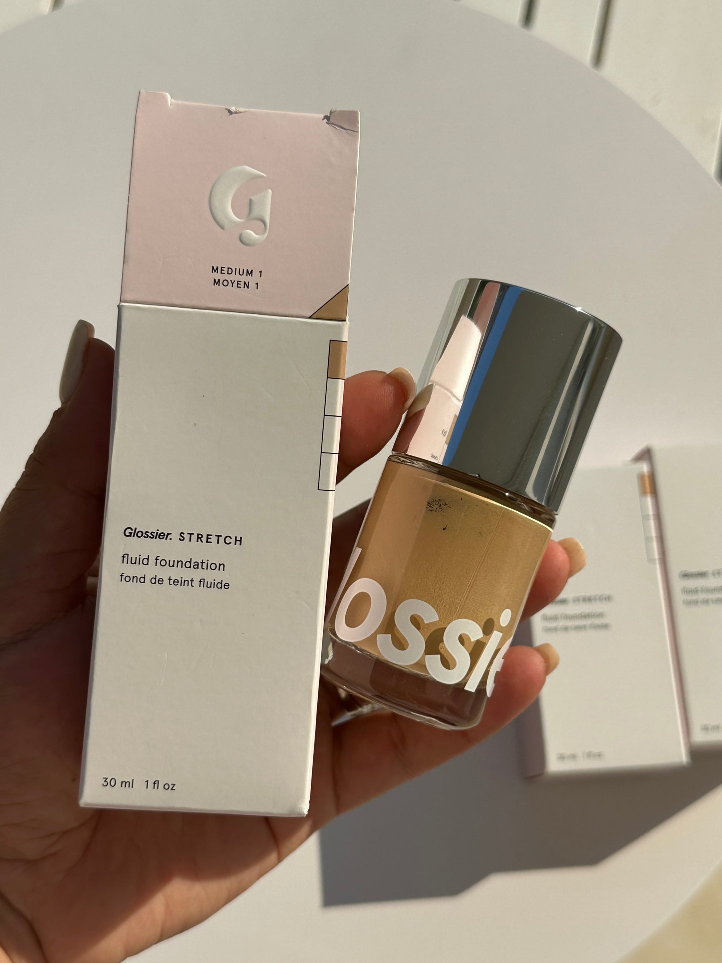 Glossier
Stretch Fluid Foundation for Buildable Coverage