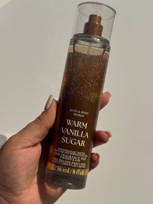 Bath & Body Works
Warm Vanilla Sugar
Fine Fragrance Mist For Body & Hair 236 ml