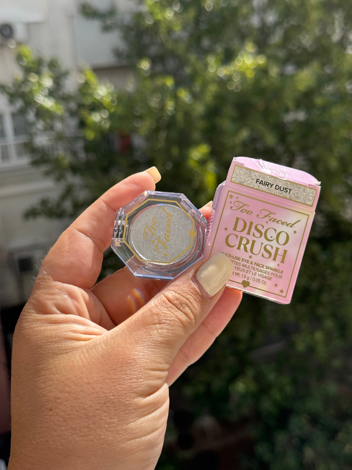 Too Faced
 Disco Crush High Shine Glitter Eyeshadow and Face Sparkle