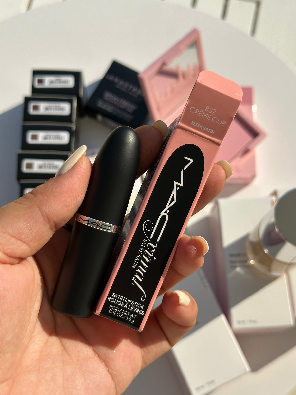 MAC Cosmetics
M·A·Cximal Sleek Satin 8HR Full-Coverage Hydrating Lipstick