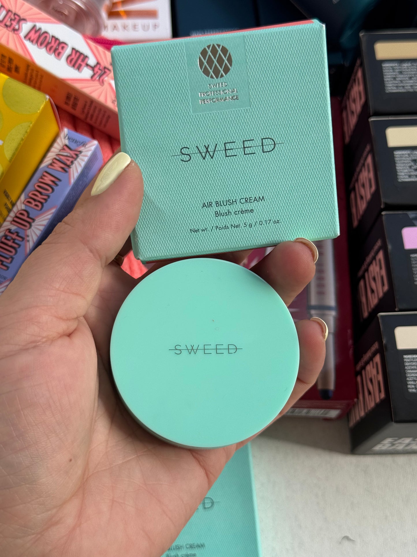 SWEED
Air Blush Cream 
Cream To Powder.Seamless,Velvet-Finish.