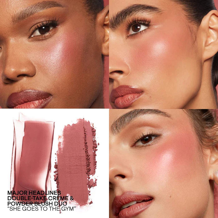 PATRICK TA
Major Headlines Double-Take Crème & Powder Blush Duo