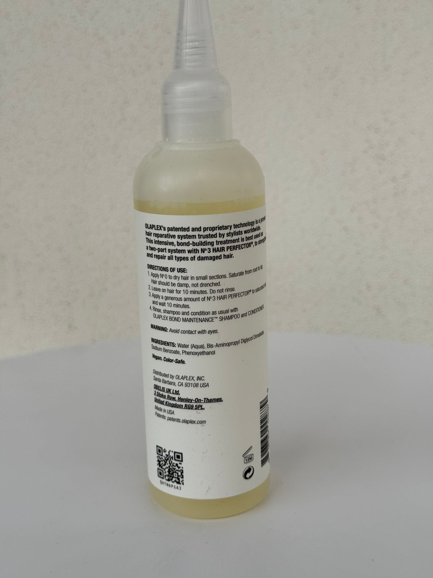 Olaplex
No. 0 Intensive Bond Building Hair Treatment for Deep Repair & Strengthening 155 ml