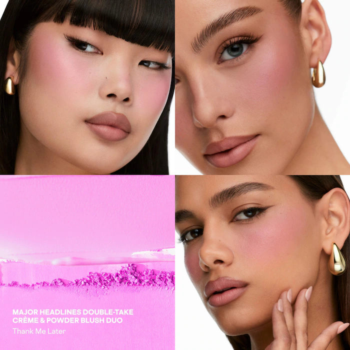 PATRICK TA
Major Headlines Double-Take Crème & Powder Blush Duo