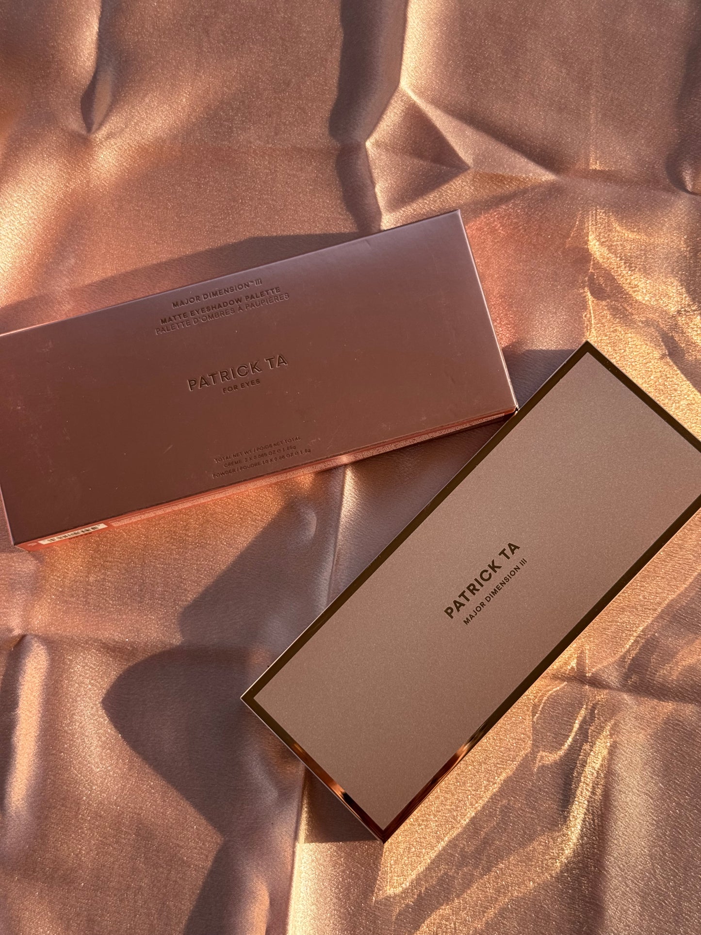 PATRICK TA
Major Dimension III Matte Eyeshadow Palette