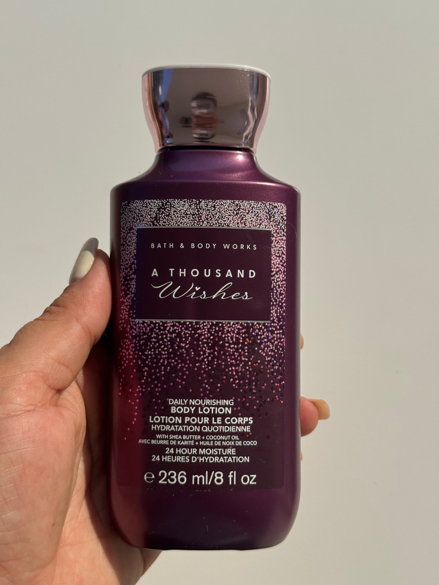 Bath & Body Works
A Thousand Wishes 
Daily Nourishing Body Lotion 236 ml