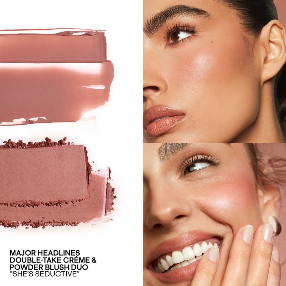 PATRICK TA
Major Headlines Double-Take Cream and Powder Blush Duo