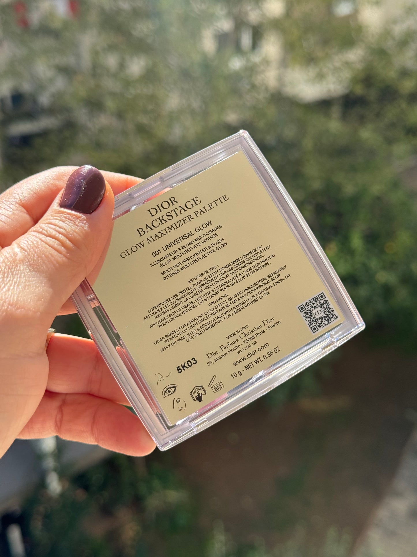 DIOR
Backstage Glow Maximizer Face Palette
