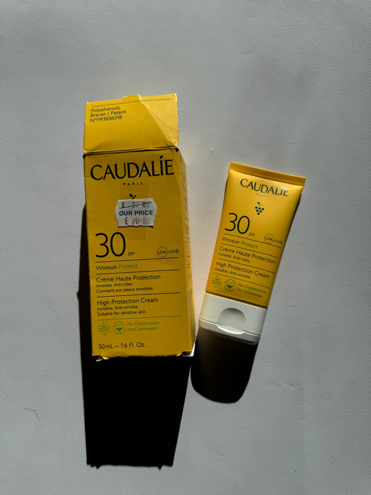 Caudalie
Vinosun Protect High Protection Cream SPF 30