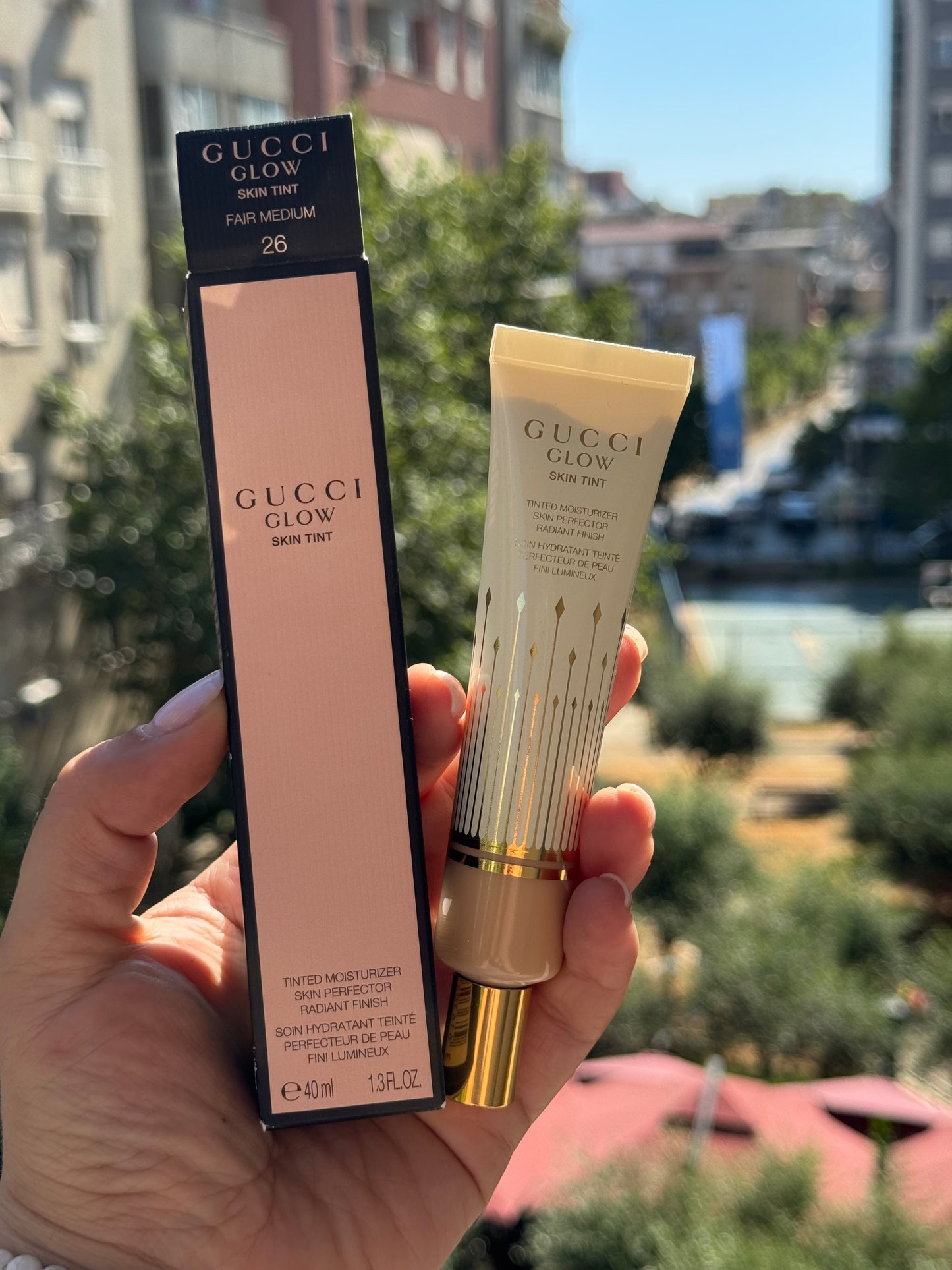 Gucci
Glow Skin Tinted Moisturizer with Hyaluronic Acid & Bakuchiol