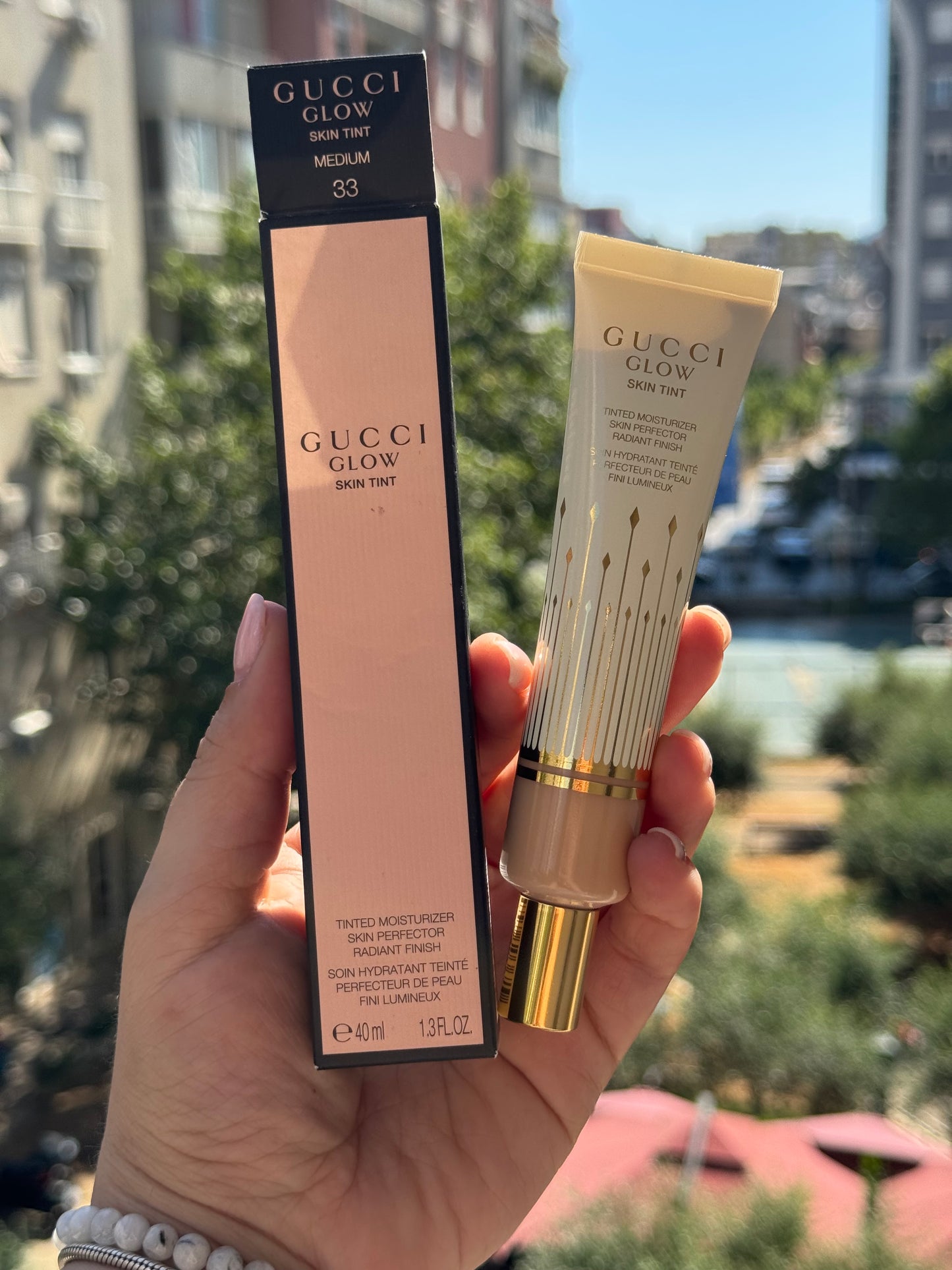 Gucci
Glow Skin Tinted Moisturizer with Hyaluronic Acid & Bakuchiol