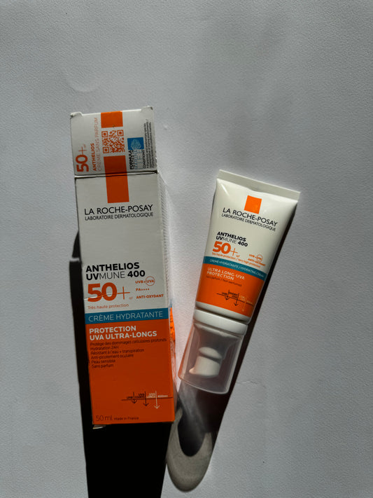 La Roche Posay
Anthelios UVMUNE 400 SPF50
Hydrating Cream