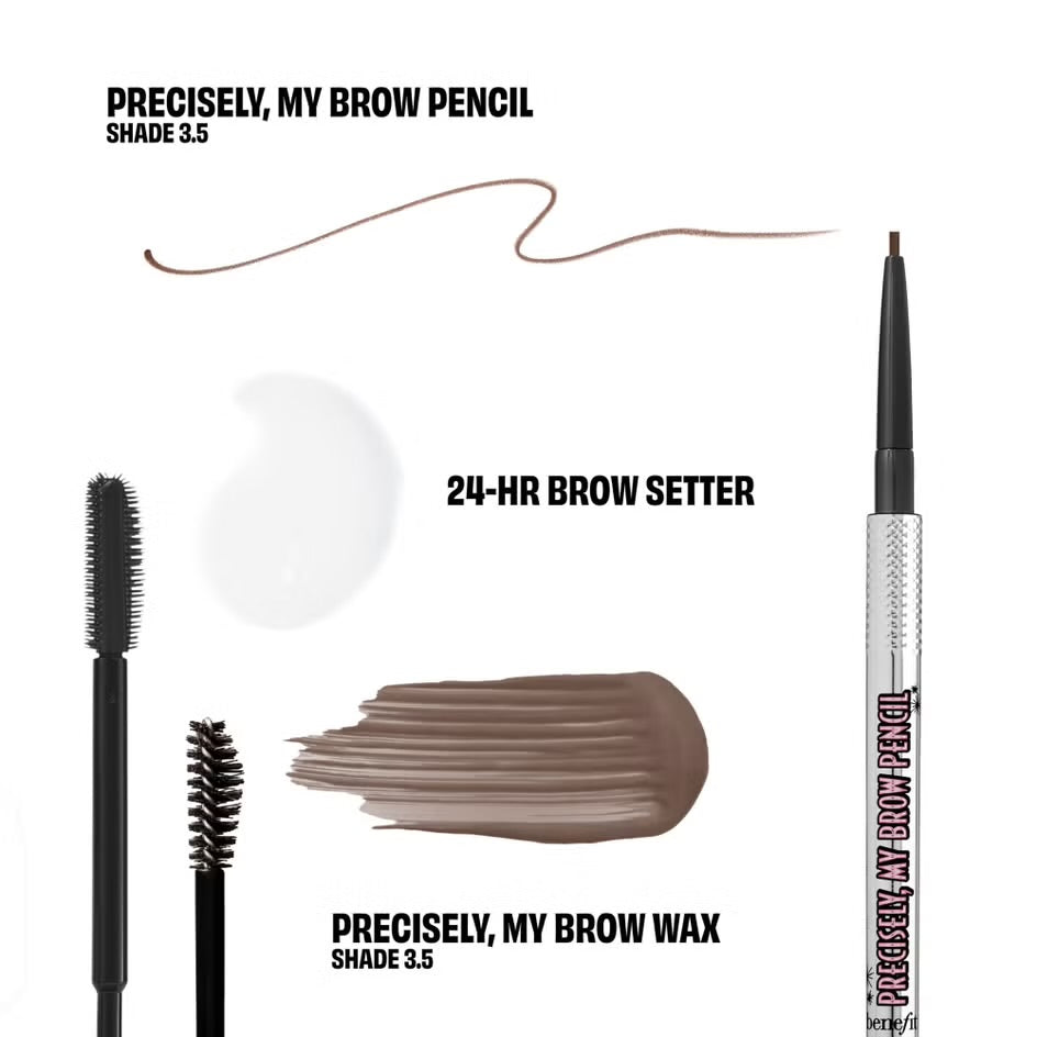 Benefit
The Brow Booth Precisely, My Brow Pencil, Wax & Eyebrow Gel Trio