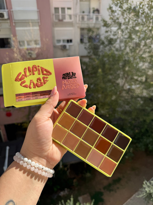 Made By Mitchell
Cupid Case Muted Nudes Lip Palette