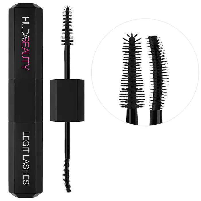 HUDA BEAUTY
LEGIT LASHES Double-Ended Volumizing and Lengthening Mascara