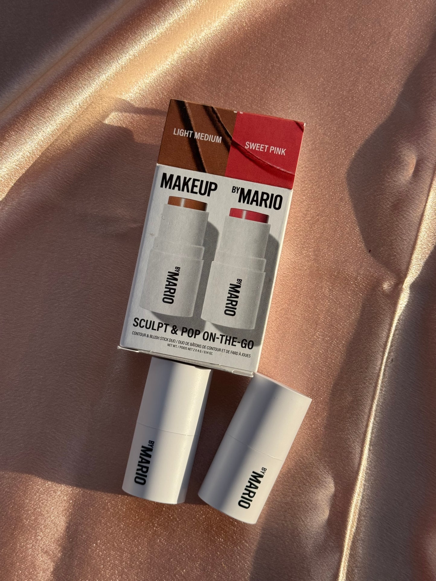 Makeup By Mario
Sculpt & Pop On-The-Go Contour & Blush Stick Duo