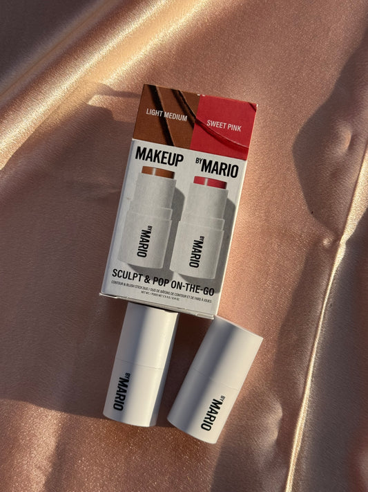 Makeup By Mario
Sculpt & Pop On-The-Go Contour & Blush Stick Duo