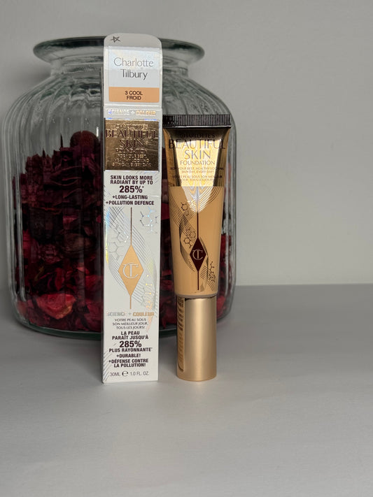 Charlotte Tilbury
Beautiful Skin Medium Coverage Liquid Foundation with Hyaluronic Acid