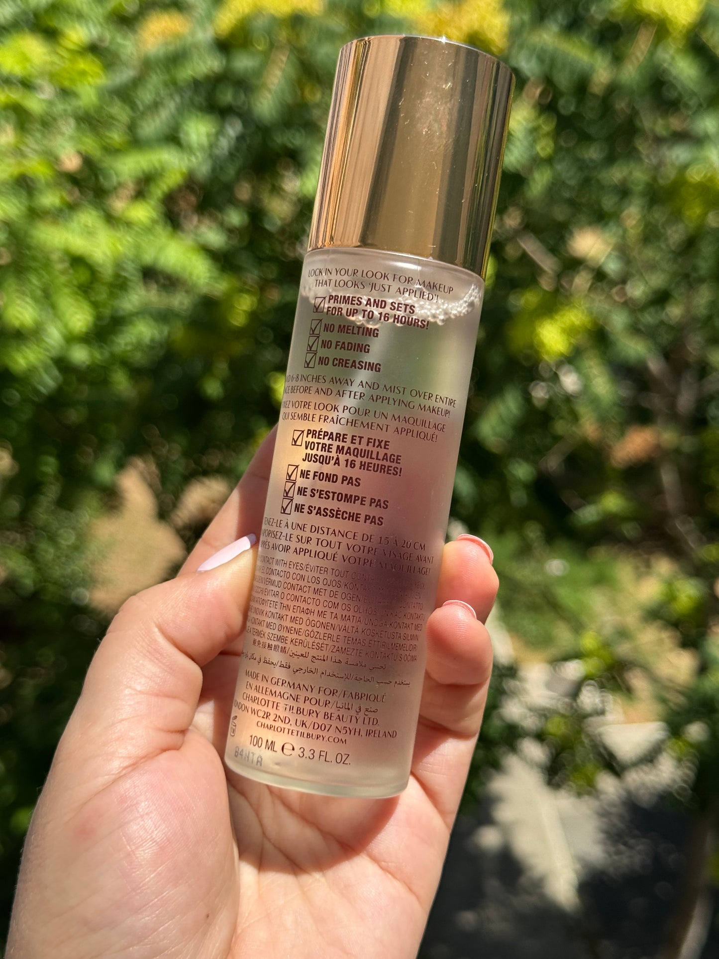 Charlotte Tilbury
Airbrush Flawless Setting Spray 100 ml
Pa kuti