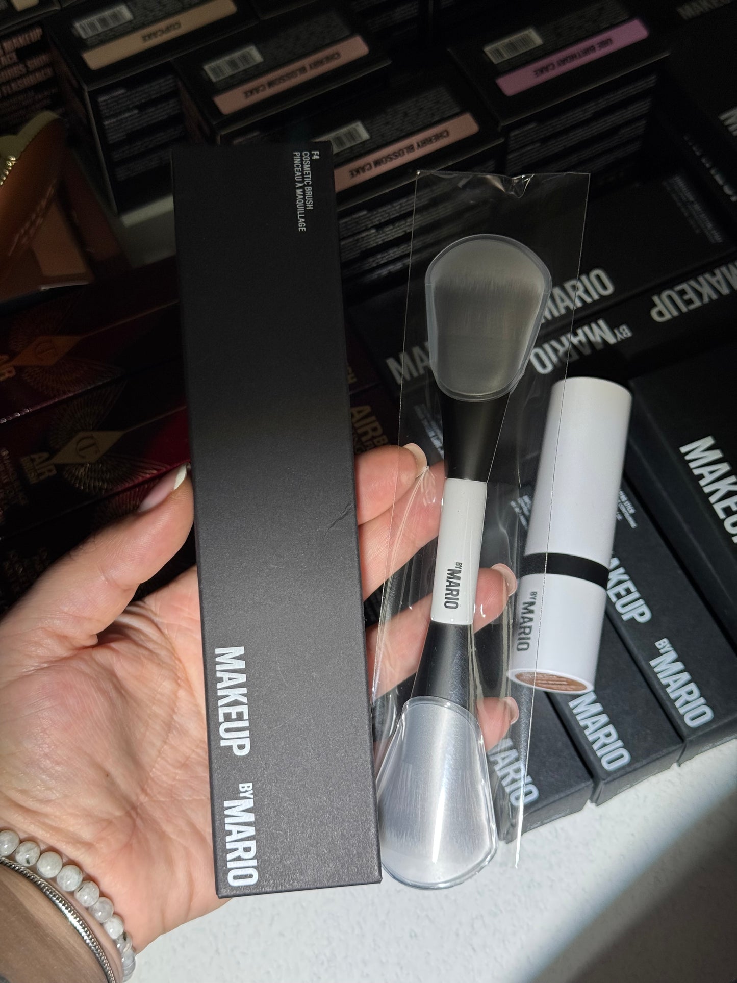 MAKEUP BY MARIO
F4 Dual-Ended Foundation and Face Brush